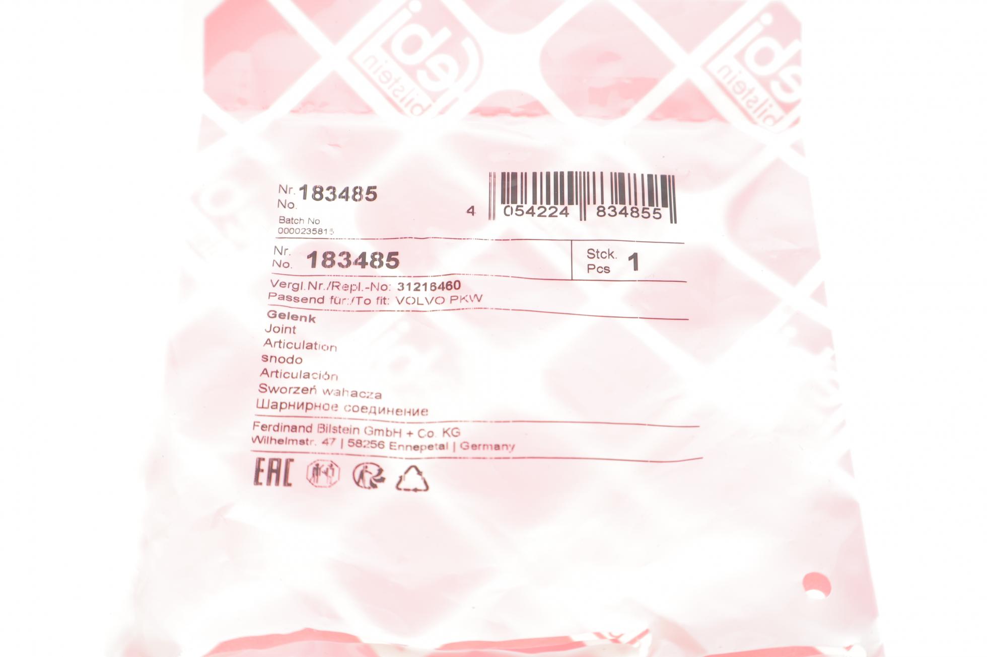 183485 FEBI BILSTEIN